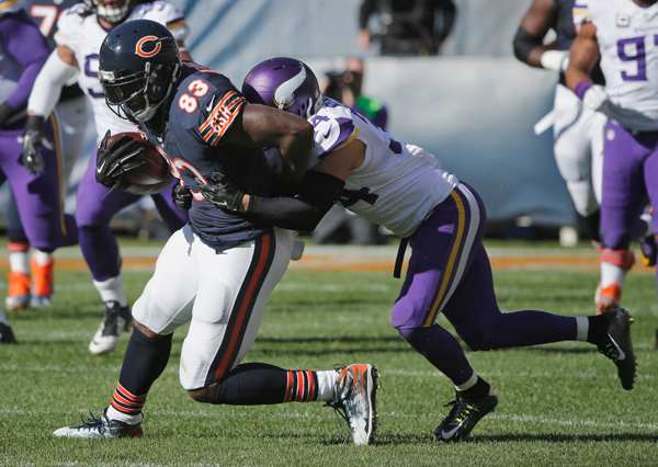 fantasy football 2015 week 9 risers sliders martellus bennett